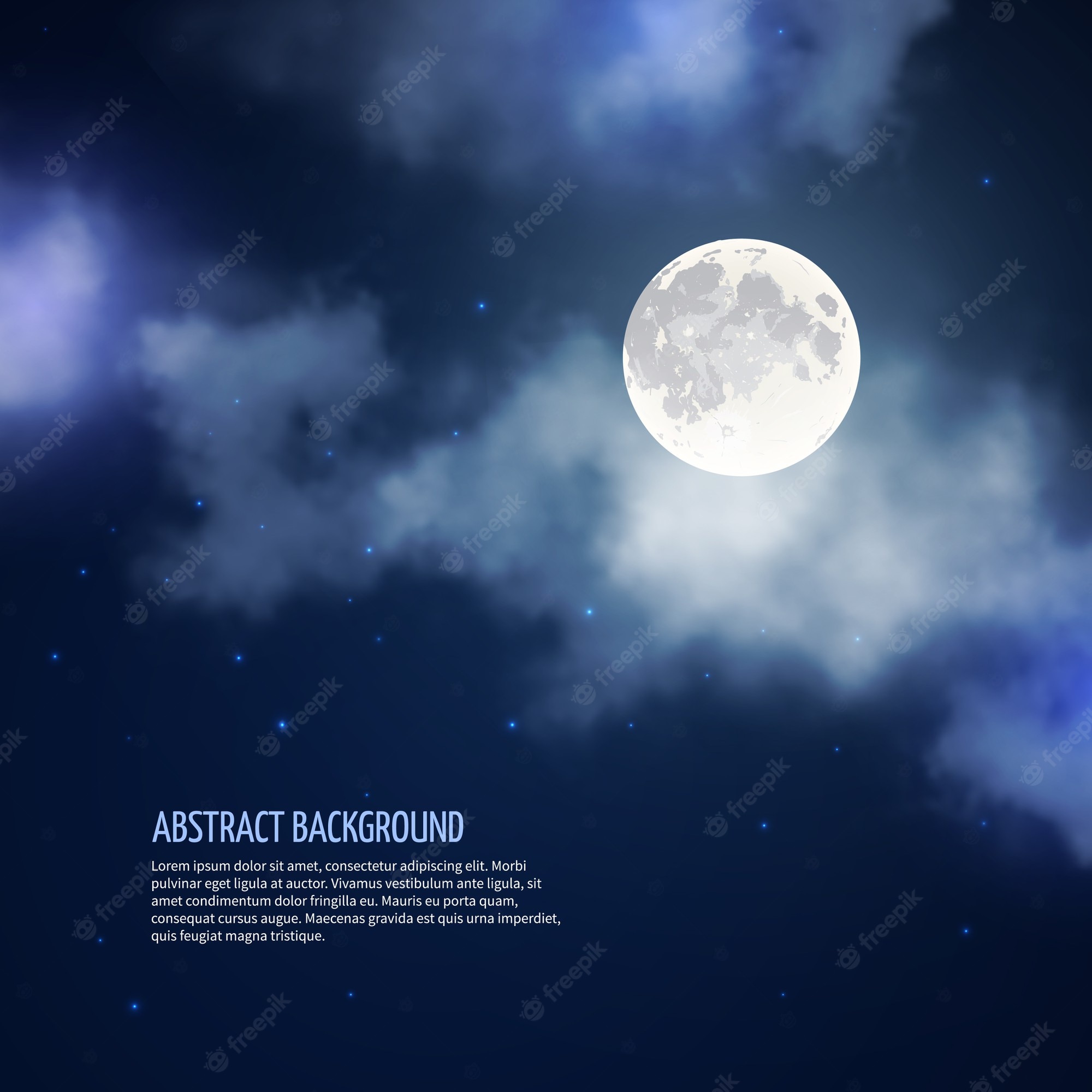 4K Moon Clouds Night City View Wallpapers