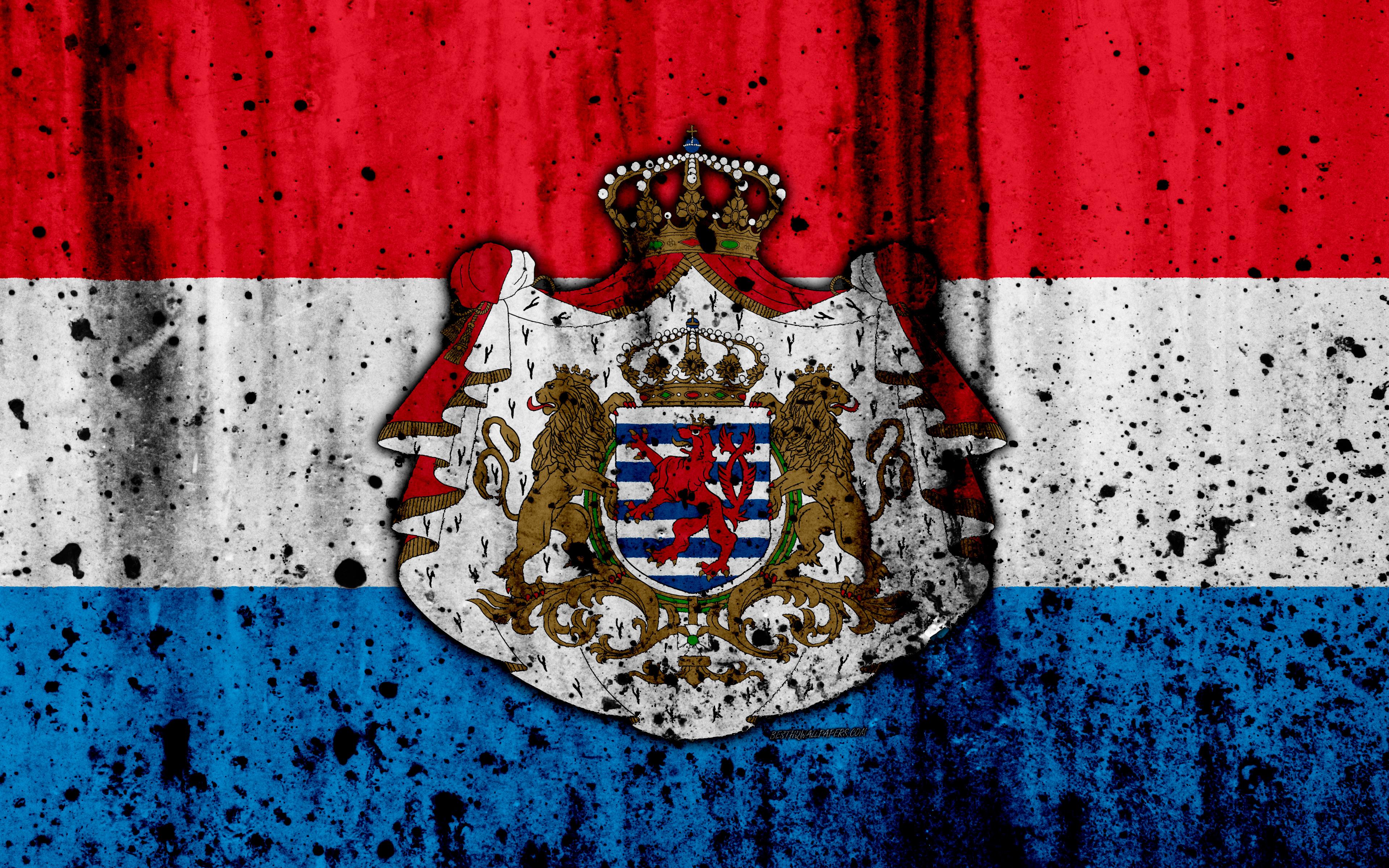 Luxembourg Flag Wallpapers