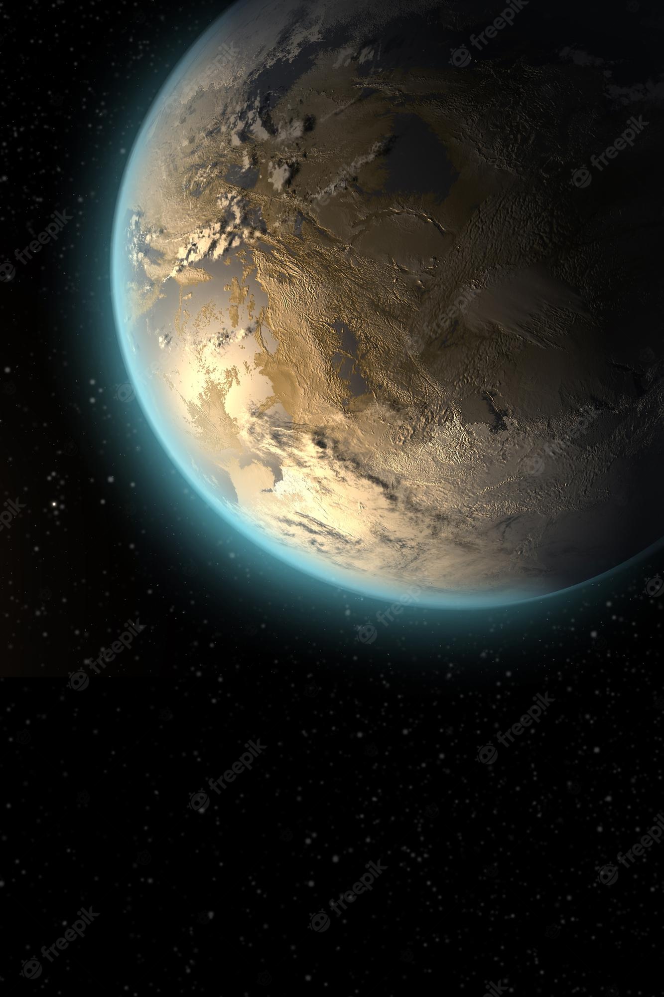 Planet Surface From Space Wallpapers
