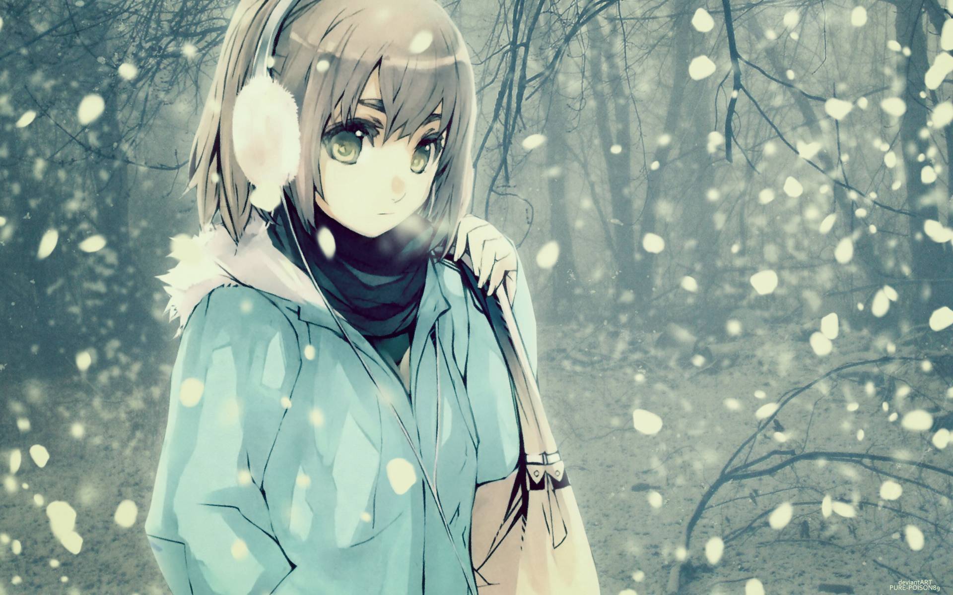 Anime Girls Winter Wallpapers
