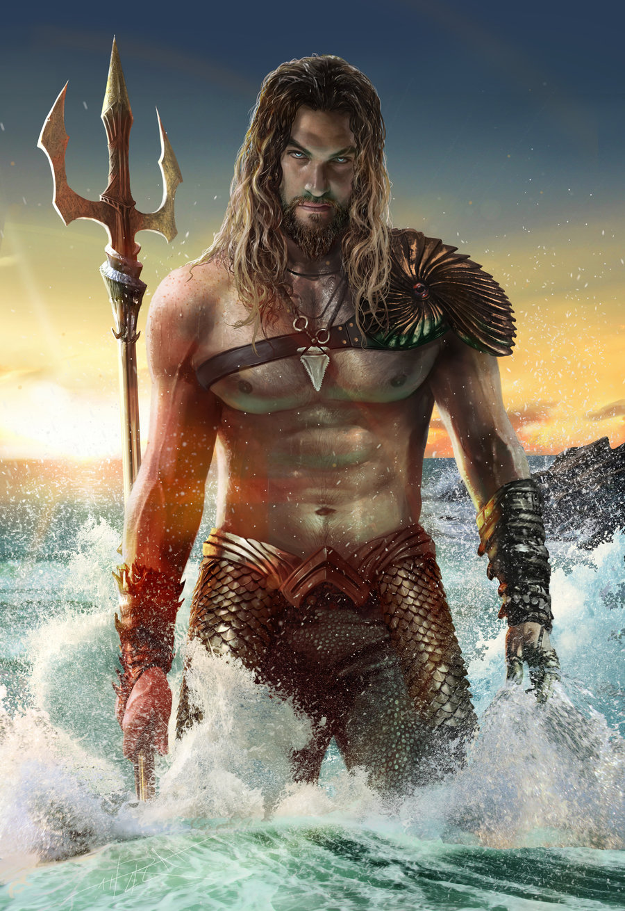 Jason Momoa As Aquaman Art Wallpapers