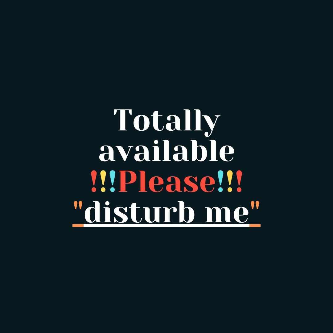 Do Not Disturb Me Wallpapers