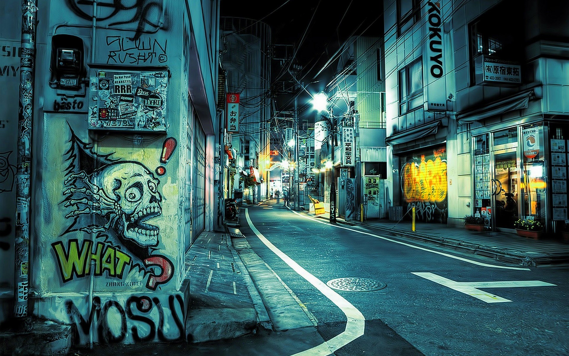 Japan City Street Wallpapers