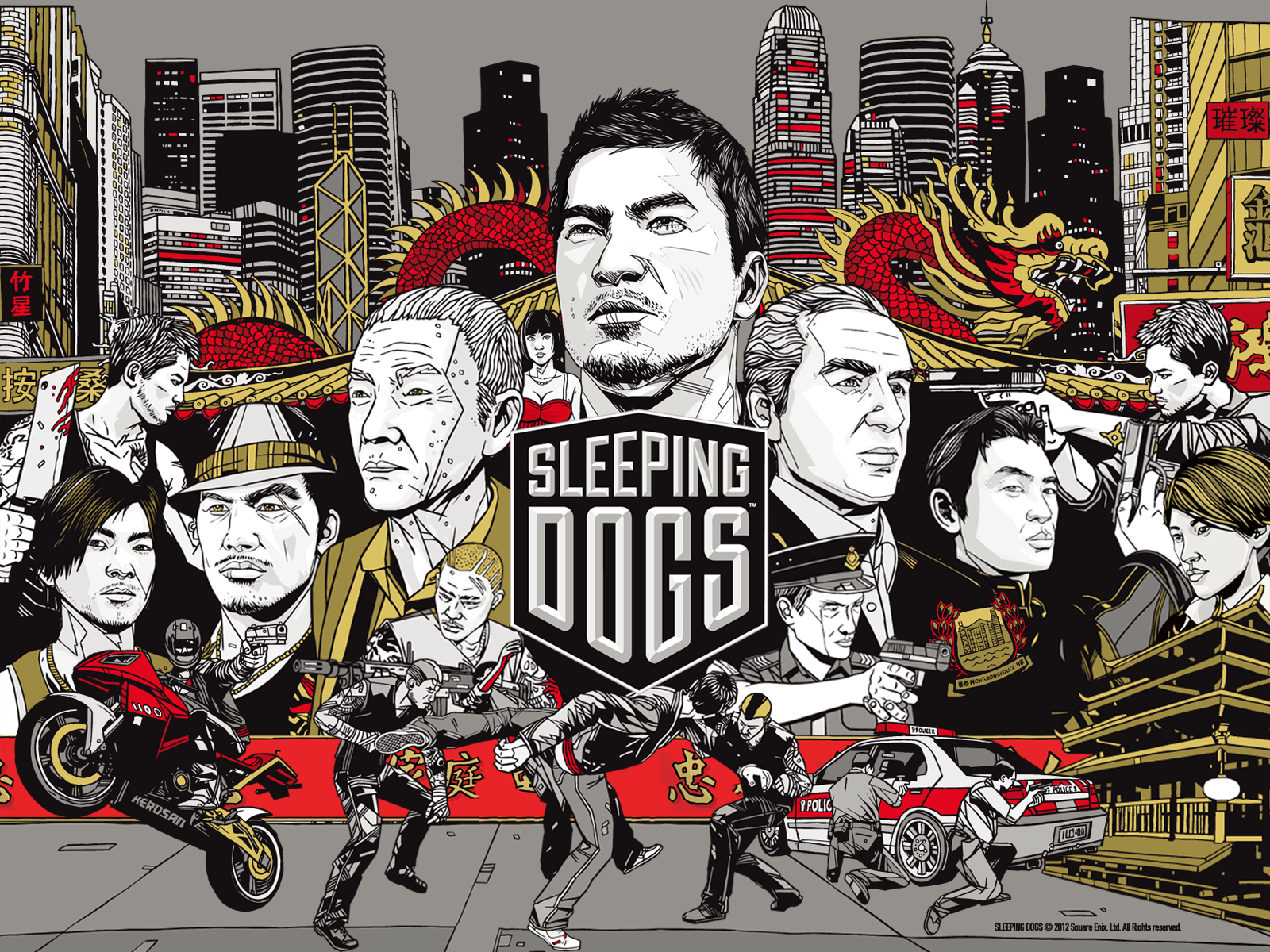 Sleeping Dogs Background